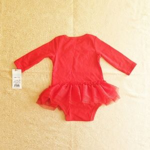 Cat & Jack One Pieces - Nwt Baby Cat & Jack "Tiny Kisses" tutu bodysuit Cat & Jack One Pieces - Nwt Baby Cat & Jack "Tiny Kisses" tutu bodysuit